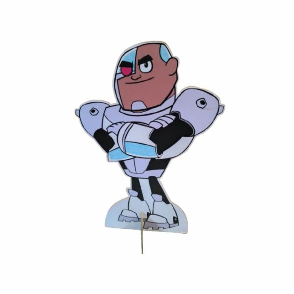 Cyborg Jovens Titans - Totem de Chão 